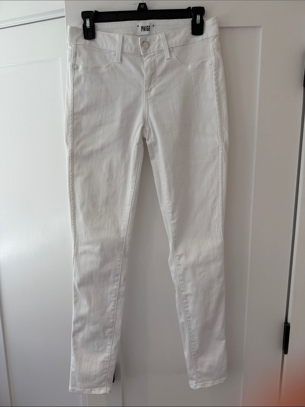 PAIGE Verdugo Ultra Skinny White Jeans size 29